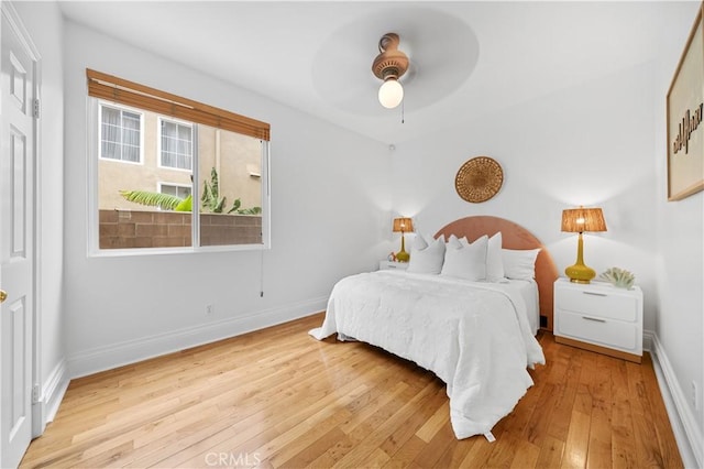 26 Middleton, Irvine, CA 92620 - bedroom featuring light wood-style floors, baseboards, and ceiling fan