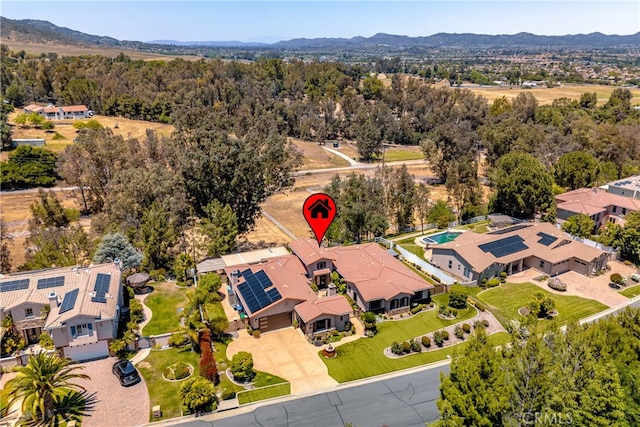 42926 Joshua Tree Ct, Murrieta, CA 92562 - bird's eye view of mountains
