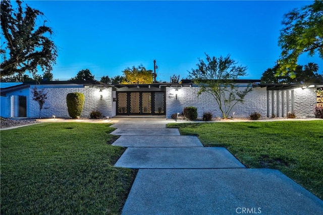 315 Teasdale Dr, Claremont, CA 91711 - view of front of property featuring a front lawn and brick siding
