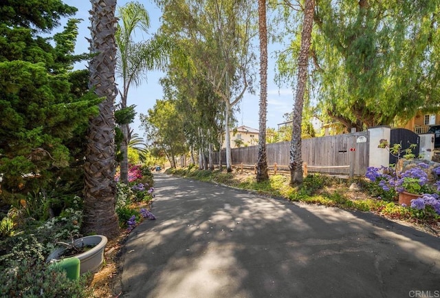 905 Discovery St, San Marcos, CA 92078 - view of road featuring a gate