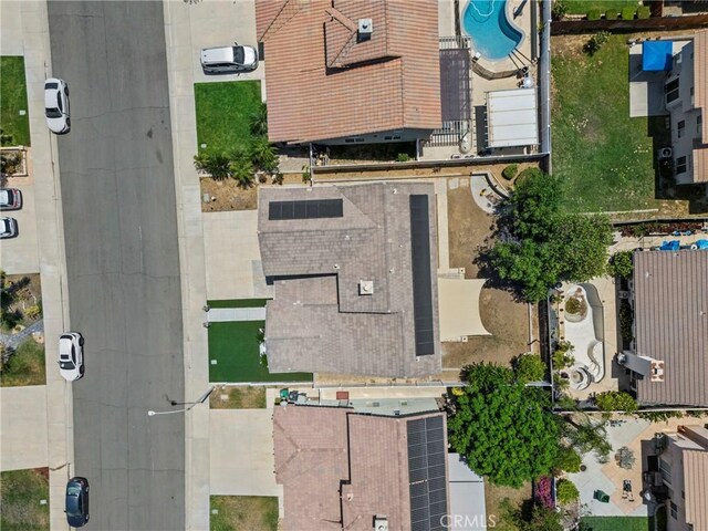 27051 Featherhill Dr, Corona, CA 92883 - drone / aerial view of a pool area