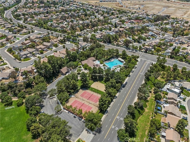 27051 Featherhill Dr, Corona, CA 92883 - aerial view of property's location featuring nearby suburban area