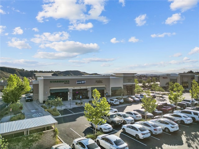 19539 Laroda, Saugus, CA 91350 - bird's eye view of a commercial area and a mountainous background
