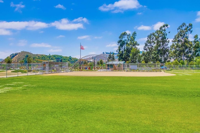 35140 Bergamot, Fallbrook, CA 92028 - view of home's community featuring volleyball court and a mountain view