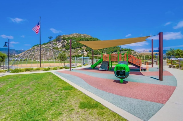 35140 Bergamot, Fallbrook, CA 92028 - community jungle gym with a mountain view