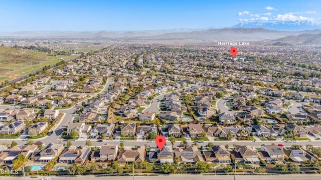 29039 Shorecliff Cir, Menifee, CA 92585 - view of property location with a mountainous background and nearby suburban area
