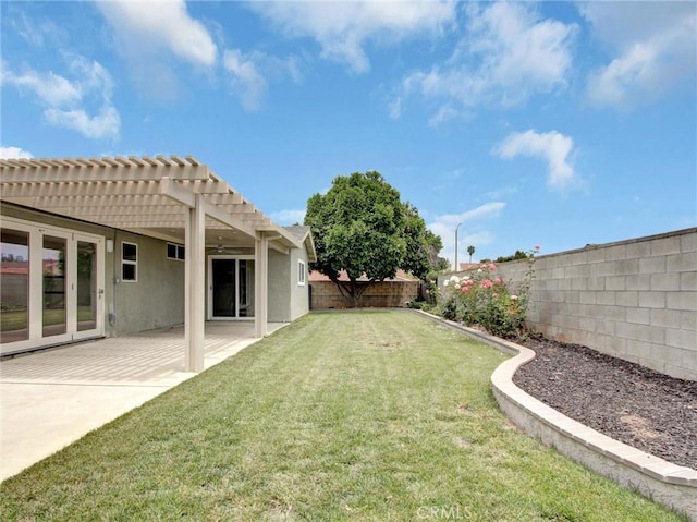 436 Cheyenne Pl, Placentia, CA 92870 - view of yard featuring a pergola and a patio