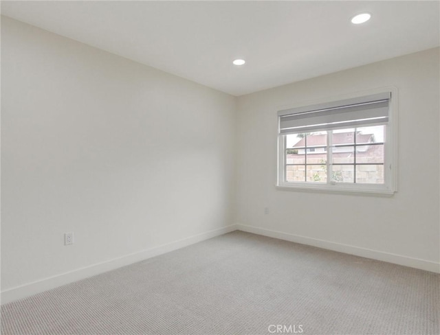436 Cheyenne Pl, Placentia, CA 92870 - unfurnished room with light colored carpet, baseboards, and recessed lighting