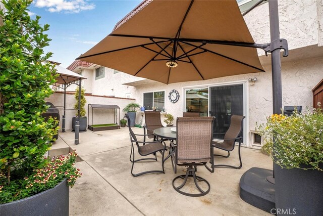 6898 Breton Way, Cypress, CA 90630 - view of patio / terrace featuring outdoor dining space