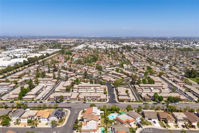 6898 Breton Way, Cypress, CA 90630 - aerial overview of property's location featuring nearby suburban area