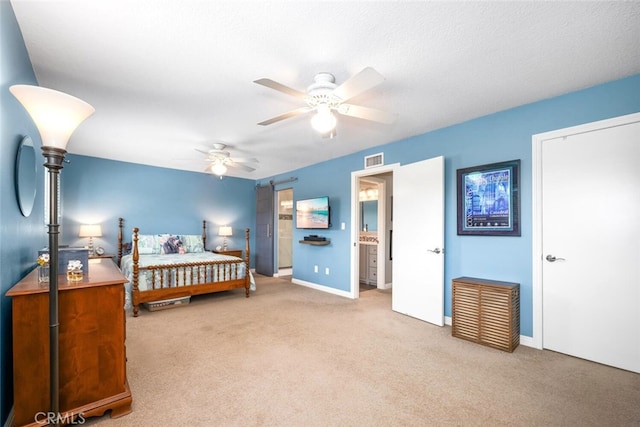 6898 Breton Way, Cypress, CA 90630 - carpeted bedroom with a ceiling fan and baseboards