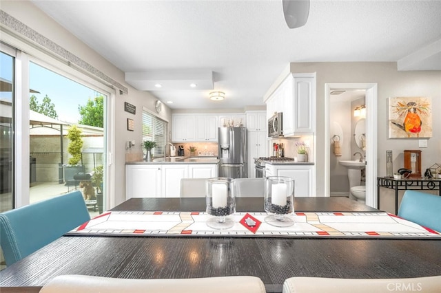 6898 Breton Way, Cypress, CA 90630 - dining space with recessed lighting