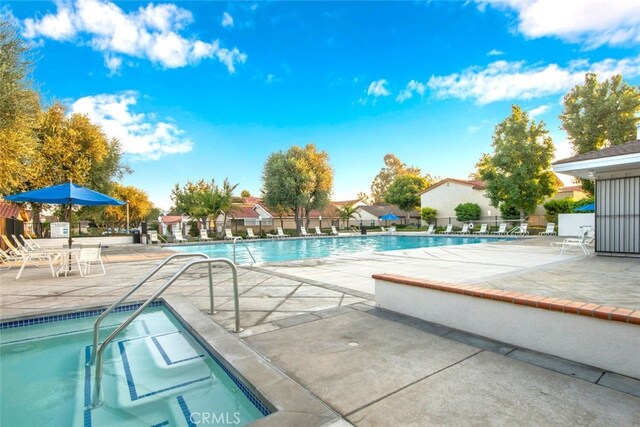 6898 Breton Way, Cypress, CA 90630 - community pool featuring a patio area