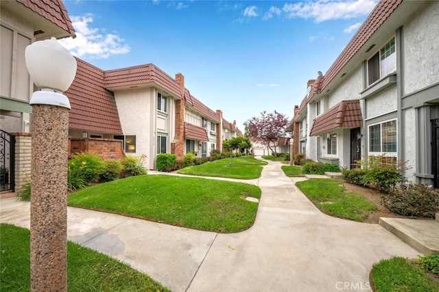 6898 Breton Way, Cypress, CA 90630 - view of home's community featuring a residential view and a lawn