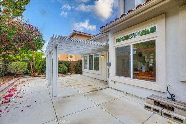 30 Oakhurst Rd, Irvine, CA 92620 - view of patio with a pergola