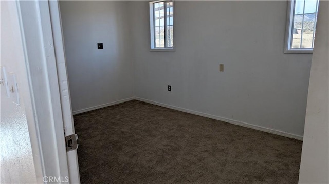 6445 Pony Rd, Johnson Valley, CA 92285 - empty room with carpet floors and baseboards