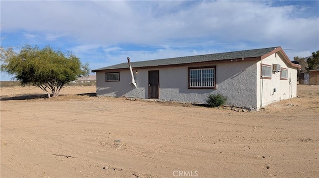 6445 Pony Rd, Johnson Valley, CA 92285 - view of front of home featuring stucco siding