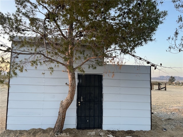 6445 Pony Rd, Johnson Valley, CA 92285 - view of outbuilding