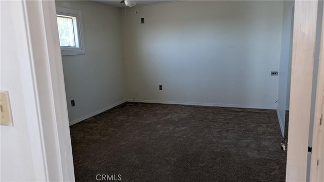 6445 Pony Rd, Johnson Valley, CA 92285 - spare room featuring carpet flooring and baseboards