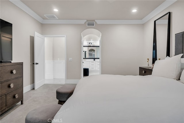 30195 Corte Coelho, Temecula, CA 92591 - bedroom with recessed lighting, baseboards, and light colored carpet
