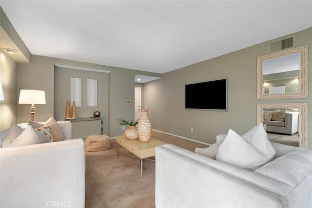 972 E California Blvd Unit 309, Pasadena, CA 91106 - living room featuring carpet floors and baseboards