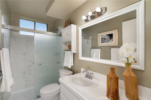 972 E California Blvd Unit 309, Pasadena, CA 91106 - bathroom featuring a shower with door and vanity