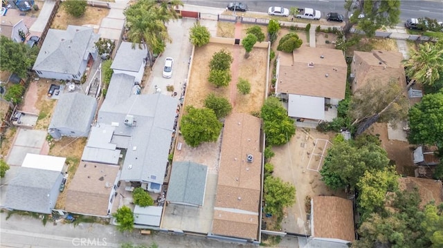 7343 Owensmouth Ave, Canoga Park, CA 91303 - aerial overview of property's location with nearby suburban area