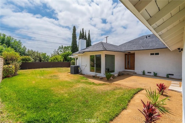 1304 Walling Ave, Brea, CA 92821 - view of yard with cooling unit and a patio