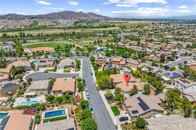 30574 Saddlehorn Way, Menifee, CA 92584 - aerial perspective of suburban area with mountains