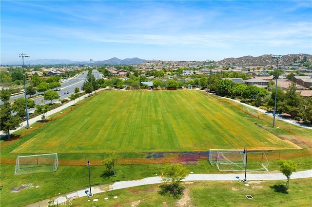 30574 Saddlehorn Way, Menifee, CA 92584 - aerial view of residential area with mountains