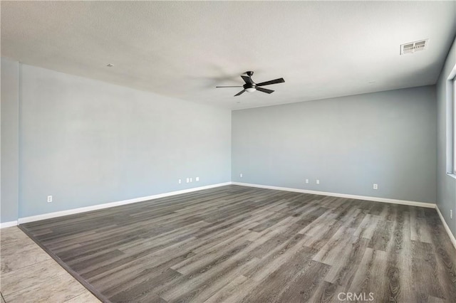 30574 Saddlehorn Way, Menifee, CA 92584 - spare room with ceiling fan and wood finished floors