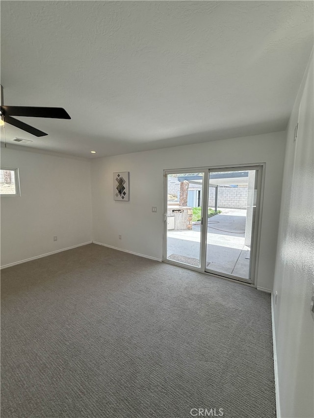 10328 Shoshone Ave, Riverside, CA 92503 - unfurnished room featuring carpet, ceiling fan, and baseboards