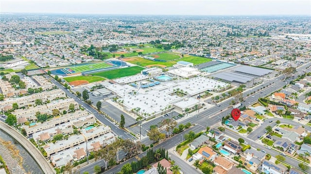 9791 Lee St, Cypress, CA 90630 - aerial view of property and surrounding area