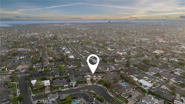 1921 Windward Ln, Newport Beach, CA 92660 - aerial view of property's location featuring nearby suburban area