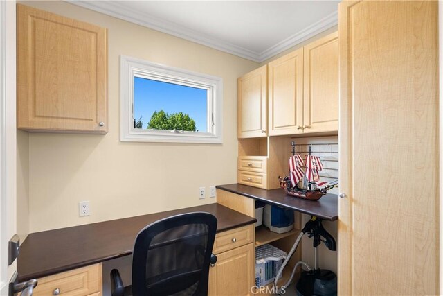 1921 Windward Ln, Newport Beach, CA 92660 - home office with built in study area and ornamental molding
