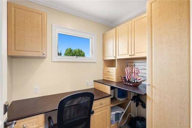 1921 Windward Ln, Newport Beach, CA 92660 - office featuring built in study area and crown molding