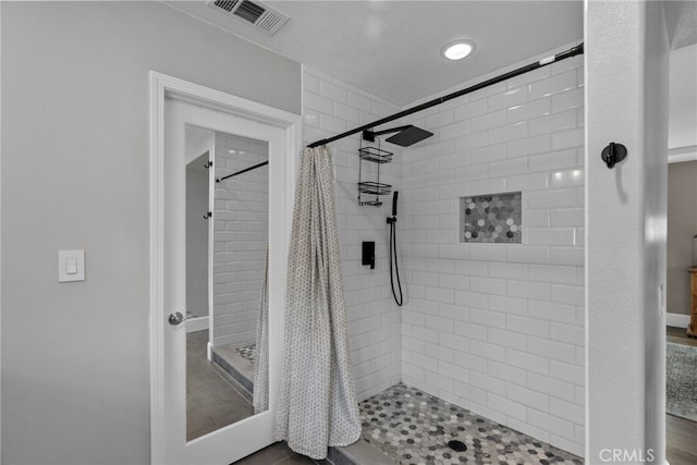 19969 Via Joyce Dr, Saugus, CA 91350 - bathroom featuring a stall shower