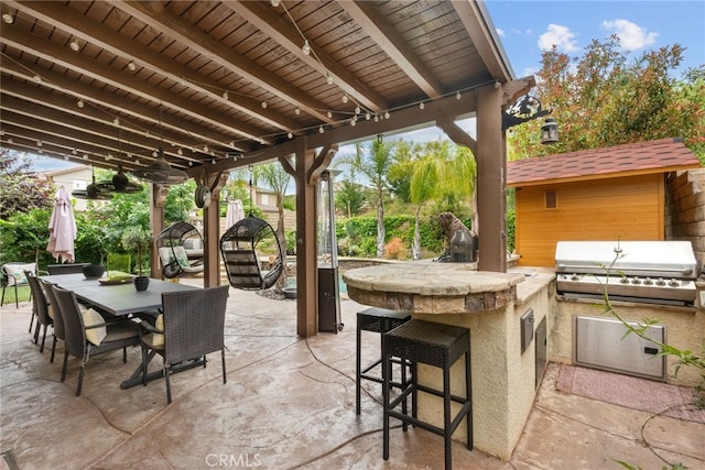 19969 Via Joyce Dr, Saugus, CA 91350 - view of patio / terrace