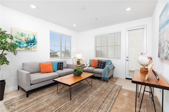 501 Embrook Way, West Covina, CA 91791 - living area with recessed lighting and baseboards