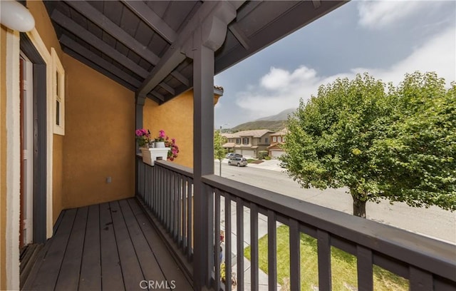 29207 Clear Spring Ln, Highland, CA 92346 - balcony featuring a mountain view and a residential view
