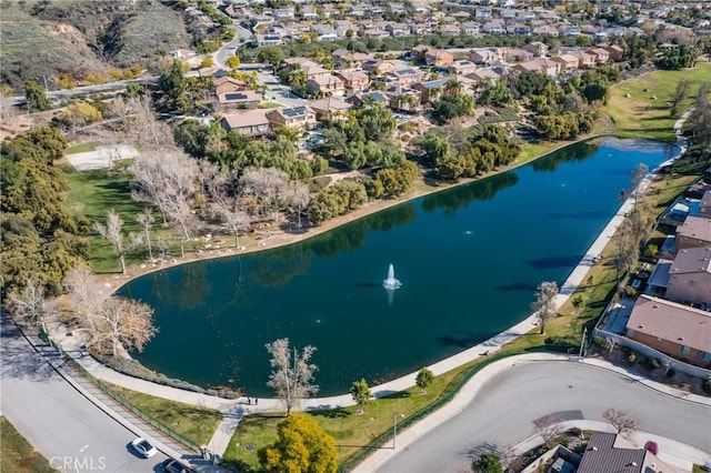 29207 Clear Spring Ln, Highland, CA 92346 - aerial view of property's location with a large body of water and nearby suburban area