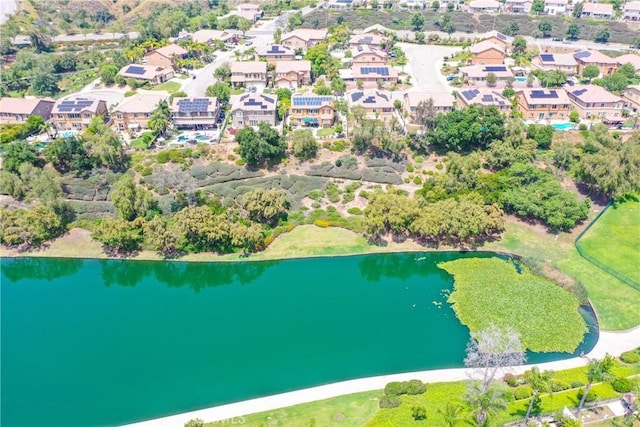 29207 Clear Spring Ln, Highland, CA 92346 - aerial view of property's location with a large body of water and nearby suburban area