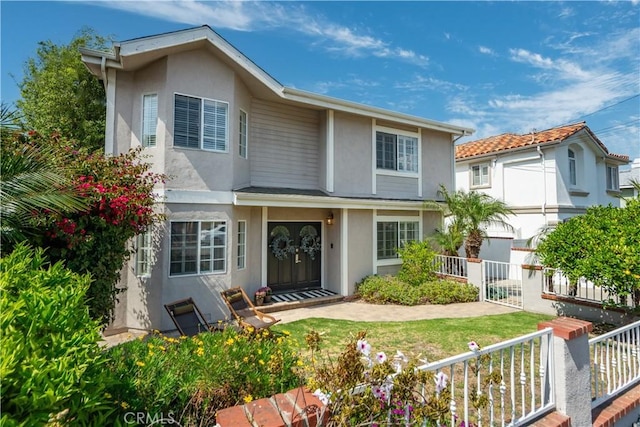2013 Speyer Ln Unit A, Redondo Beach, CA 90278 - view of front facade with stucco siding