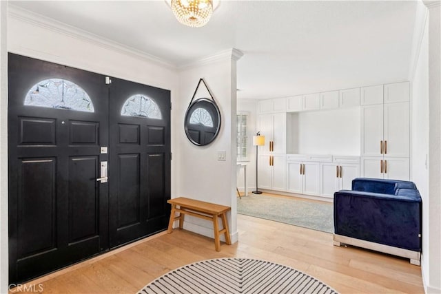2013 Speyer Ln Unit A, Redondo Beach, CA 90278 - entrance foyer with light wood finished floors and crown molding
