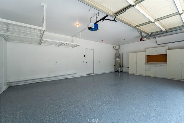 960 Hemingway Dr, Corona, CA 92878 - garage featuring secured water heater and a garage door opener