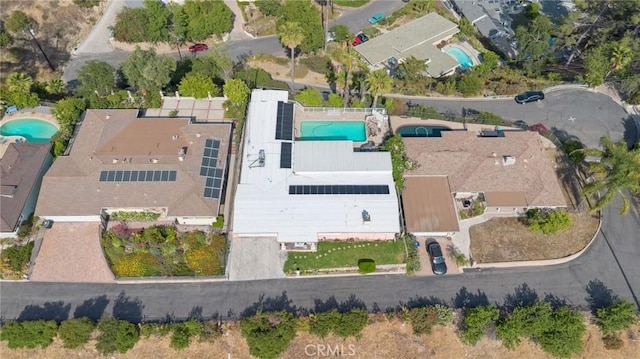 1606 Glenmont Dr, Glendale, CA 91207 - aerial view of property and surrounding area with a pool