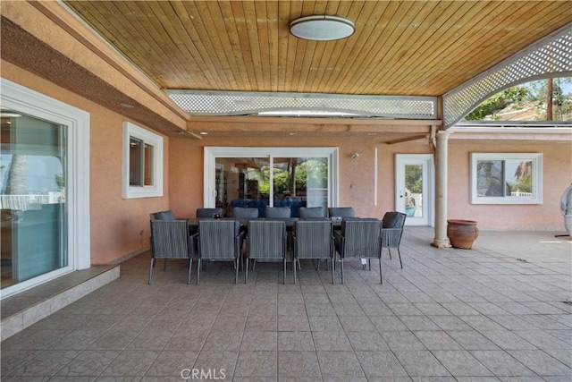 1606 Glenmont Dr, Glendale, CA 91207 - view of patio / terrace with outdoor dining area