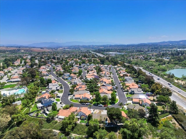 655 Boysenberry Way, Oceanside, CA 92057 - aerial view of property's location featuring nearby suburban area and a mountain backdrop