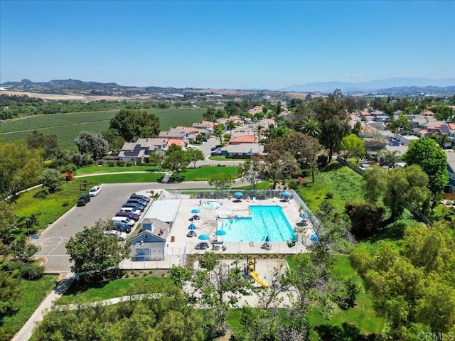 655 Boysenberry Way, Oceanside, CA 92057 - drone / aerial view of a pool