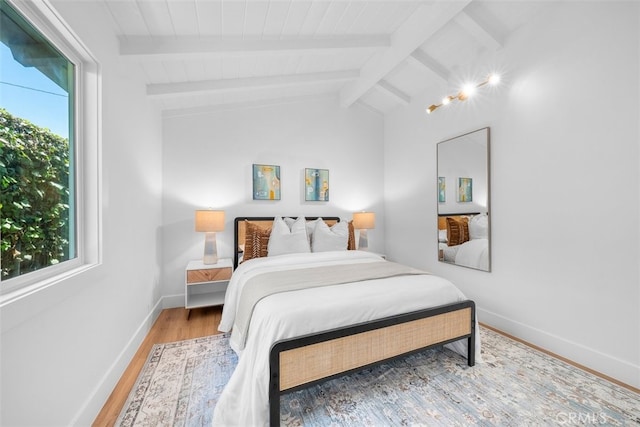 3830 Cedar Ave, Long Beach, CA 90807 - bedroom with wood finished floors and baseboards